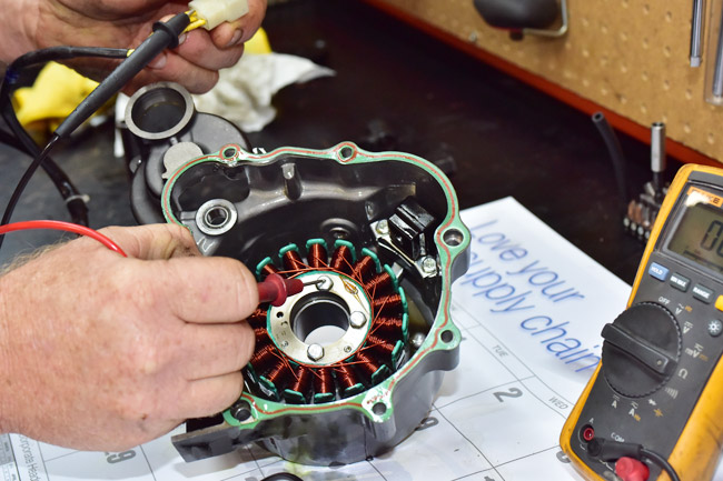 TT250 Charging System Maintenance Tutorial